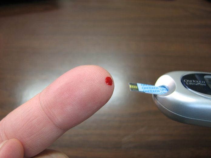 finger prick test for sugar
