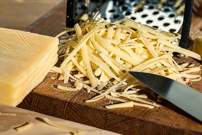 grated cheese is a good source of B–vitamins