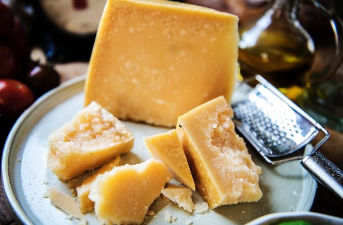 Cheese pieces