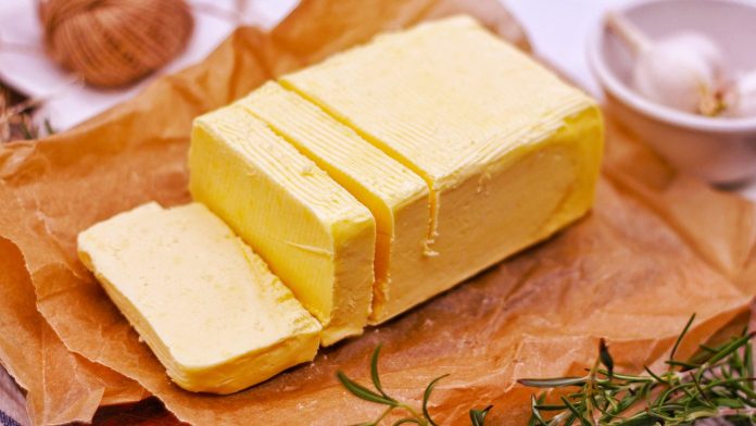 slab of butter