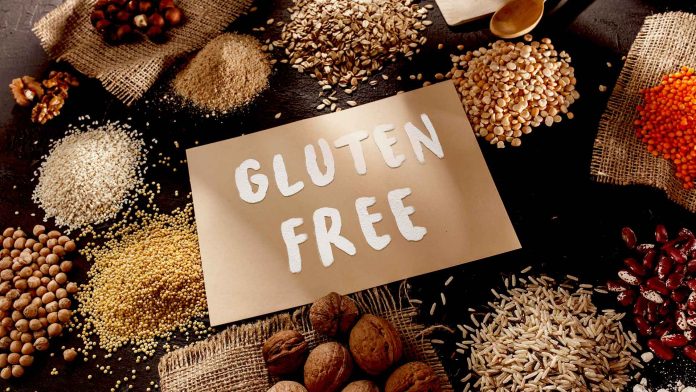 gluten-free-flour-cereals-millet-quinoa-corn-bread-brown-buckwheat-rice-with-text-gluten-free